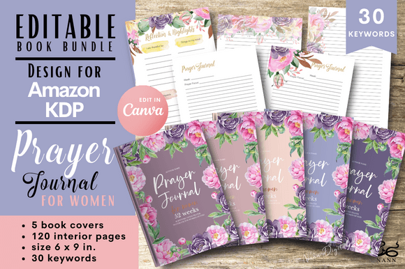 Accelerate Your Publishing with a Complete Prayer Journal Bundle