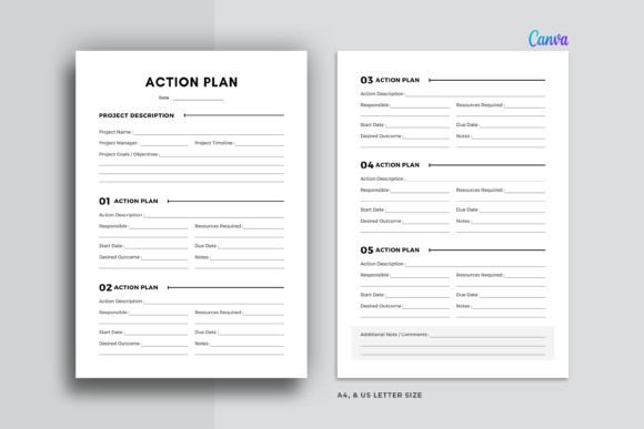 Beyond Chaos: Structuring Your Creative Process with Action Plan Templates