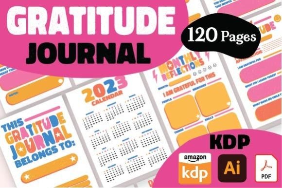 Colorful Gratitude Journal Printables for Your Well-being and Business
