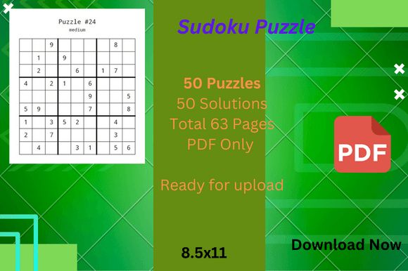 Evaluating the Sudoku 50 Puzzles KDP Interior as a Publishing Asset