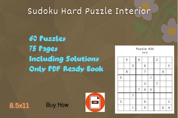 Harnessing a Hard Sudoku Interior for Publishing Success
