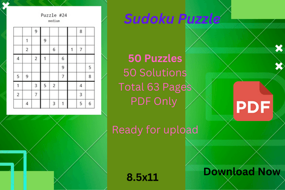 Puzzles PAPER INTERIOR: A Professional Template for the Modern Self-Publisher
