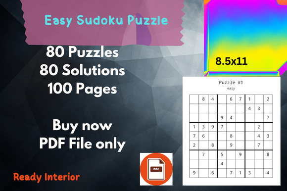 Sudoku Easy Puzzles: A Gateway to Mental Clarity and Focus
