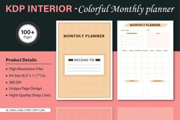 The Comprehensive Guide to Colorful Monthly Planner Templates