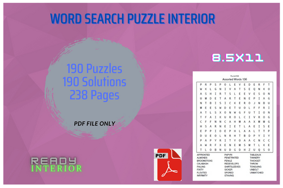 The Joy and Value of Assorted Word Search Puzzles: A Journey into Focus and Vocabulary