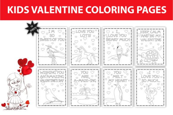 The Joyful World of Valentine Coloring Pages for Creative Kids