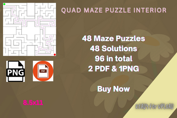 The Quad Maze Puzzle Book: A Unique Activity for Young Minds