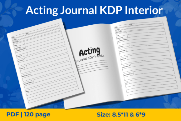 The Strategic Value of an Acting Reminder Journal KDP Interior