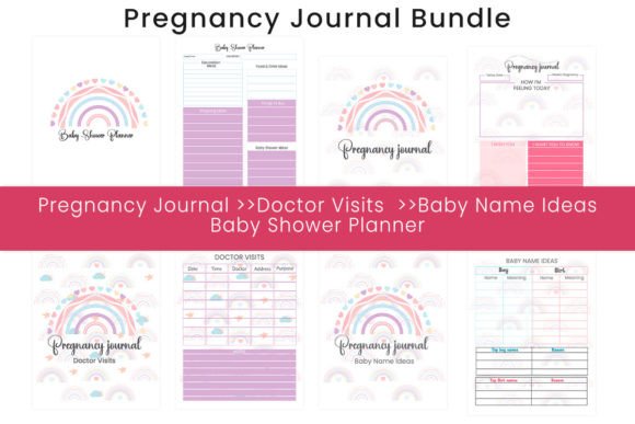 The Ultimate Guide to Cherishing Your Pregnancy: Introducing the Pregnancy Journal Bundle