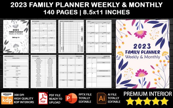 The Ultimate Guide to Staying Organized: Mastering the 2023 Family Planner